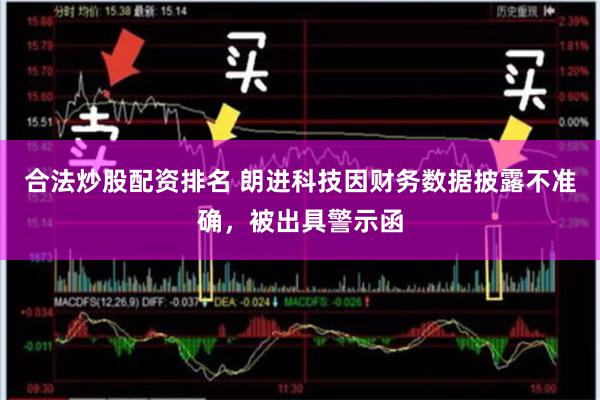 合法炒股配资排名 朗进科技因财务数据披露不准确，被出具警示函