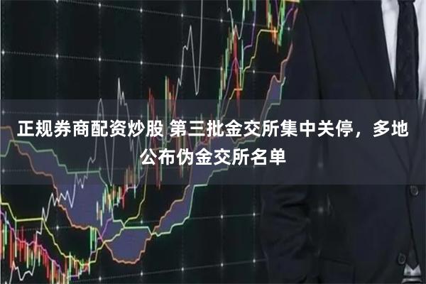 正规券商配资炒股 第三批金交所集中关停，多地公布伪金交所名单